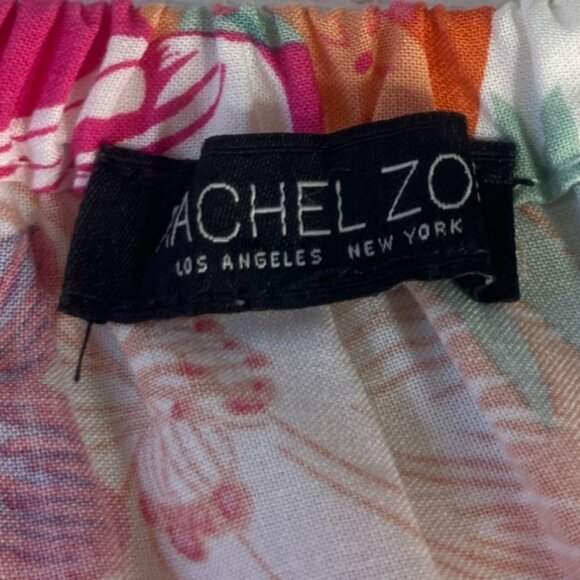 Rachel Zoe Floral Ruffle Dress Womens Small Summer Short - Picture 5 of 7